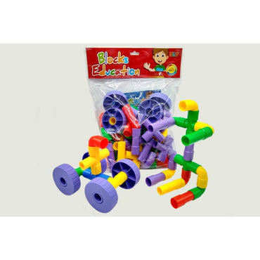 Pipe Shaped Colorful Building Blocks | Creative Toy